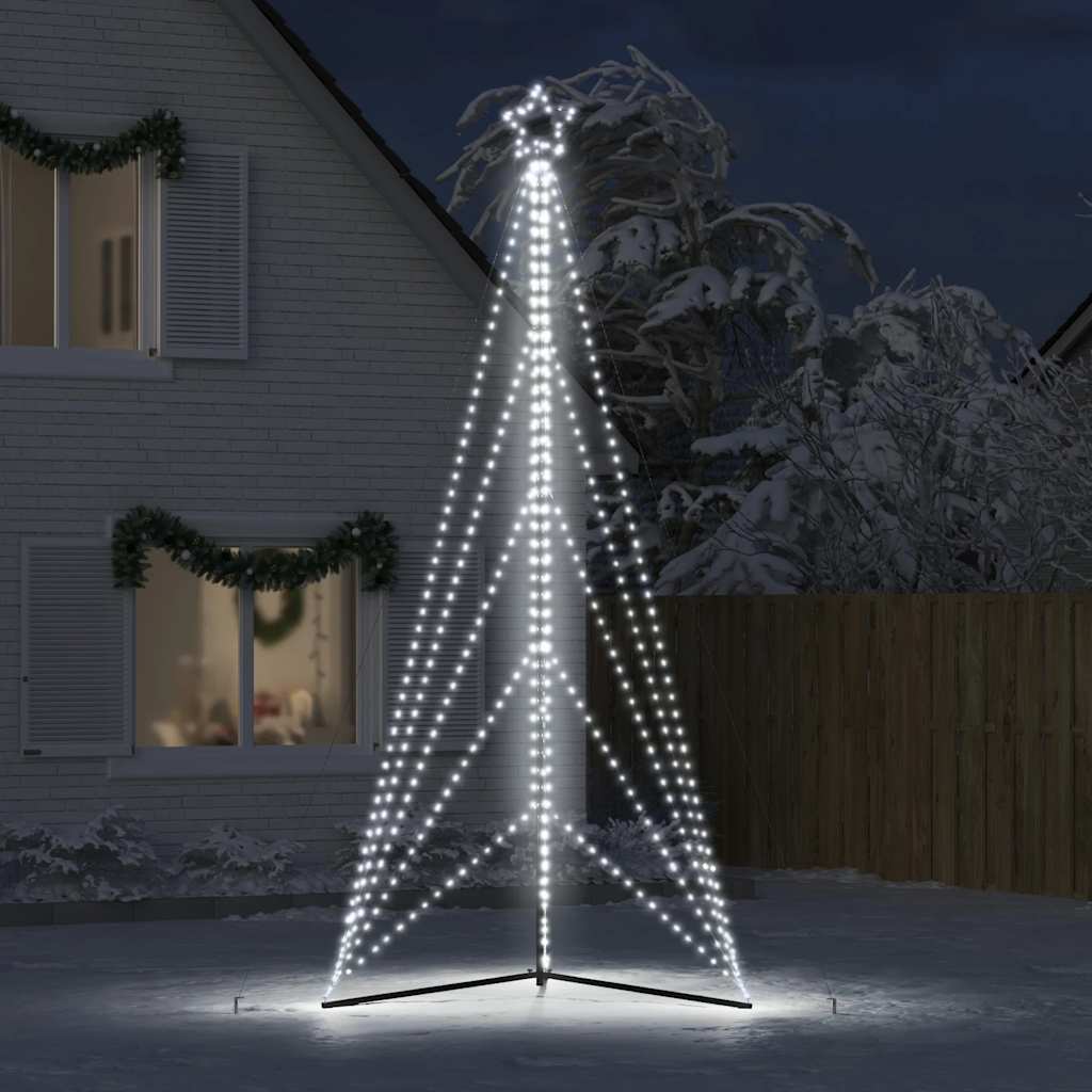 LED-kerstboom 615 LEDs koud wit 404,5 cm is nu te koop bij PeponiXL, paradijselijk wonen!