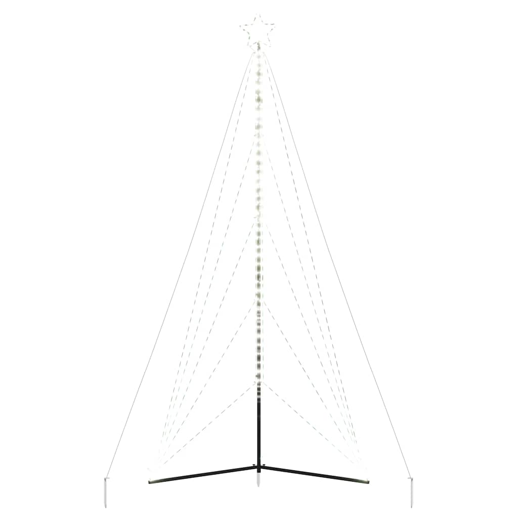 LED-kerstboom 615 LEDs koud wit 404,5 cm is nu te koop bij PeponiXL, paradijselijk wonen!