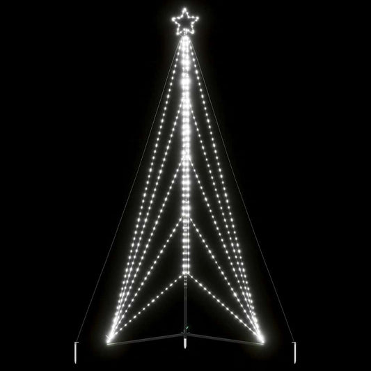 LED-kerstboom 615 LEDs koud wit 404,5 cm is nu te koop bij PeponiXL, paradijselijk wonen!