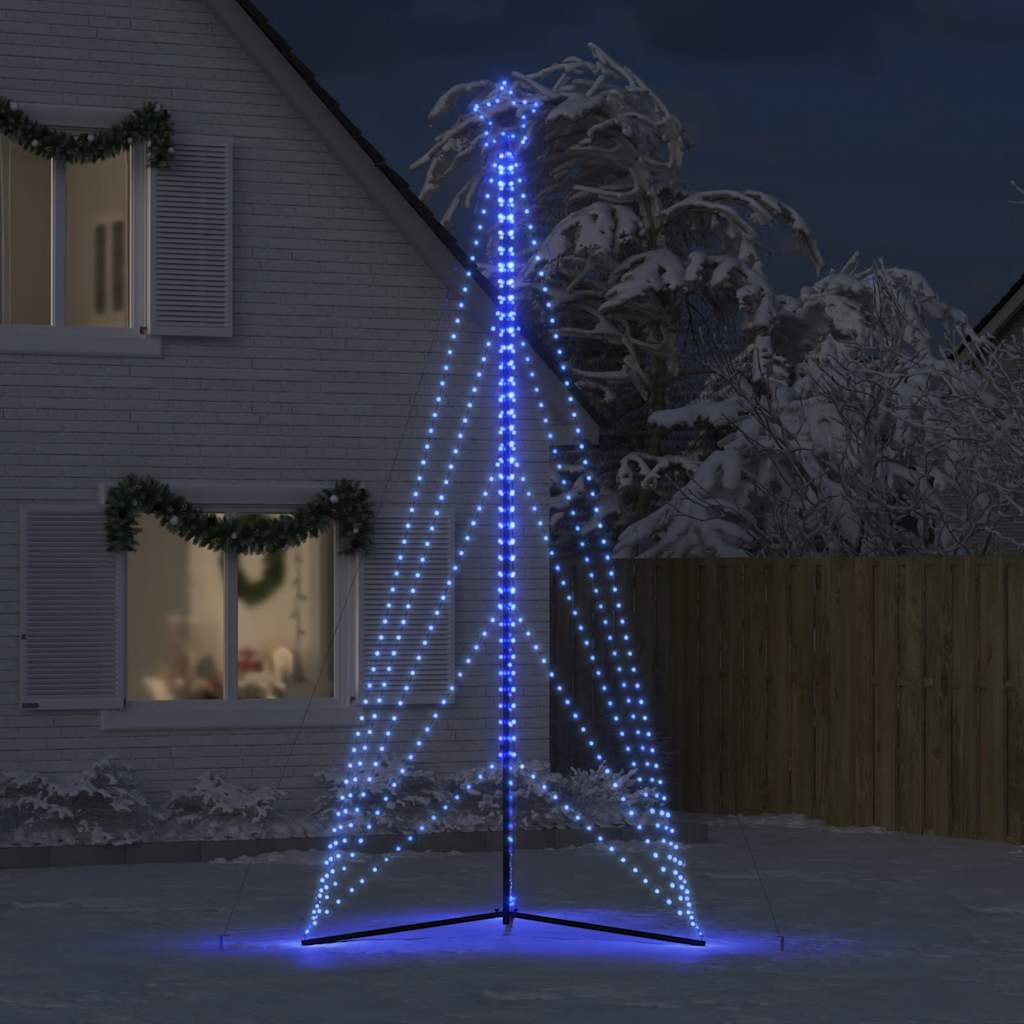 LED-kerstboom 615 LEDs 404,5 cm blauw is nu te koop bij PeponiXL, paradijselijk wonen!