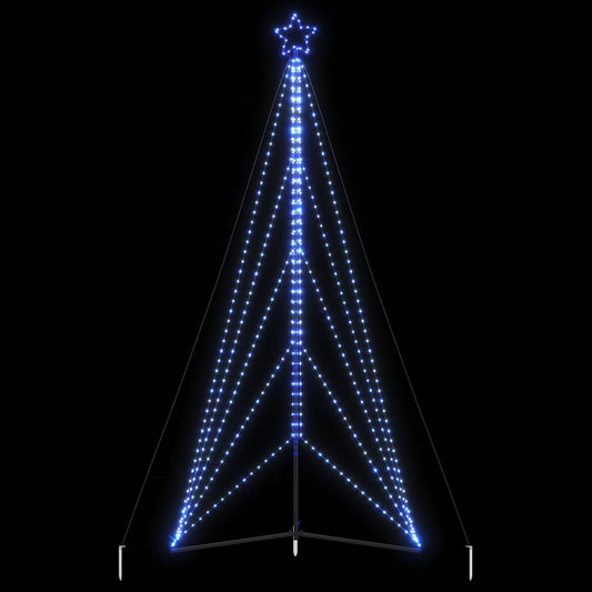 LED-kerstboom 615 LEDs 404,5 cm blauw is nu te koop bij PeponiXL, paradijselijk wonen!