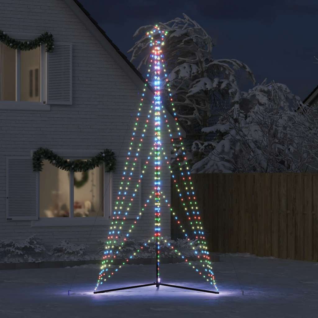 LED-kerstboom 615 LEDs kleurrijk 404,5 cm is nu te koop bij PeponiXL, paradijselijk wonen!