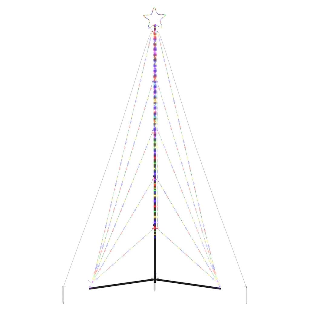 LED-kerstboom 615 LEDs kleurrijk 404,5 cm is nu te koop bij PeponiXL, paradijselijk wonen!