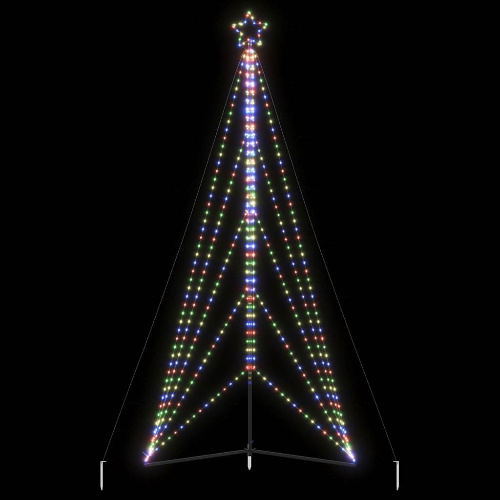 LED-kerstboom 615 LEDs kleurrijk 404,5 cm is nu te koop bij PeponiXL, paradijselijk wonen!