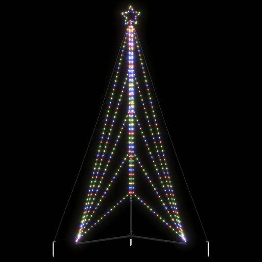LED-kerstboom 615 LEDs kleurrijk 404,5 cm is nu te koop bij PeponiXL, paradijselijk wonen!