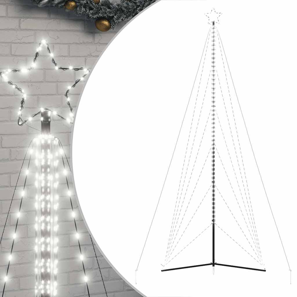 LED-kerstboom 861 LEDs koud wit 478 cm is nu te koop bij PeponiXL, paradijselijk wonen!