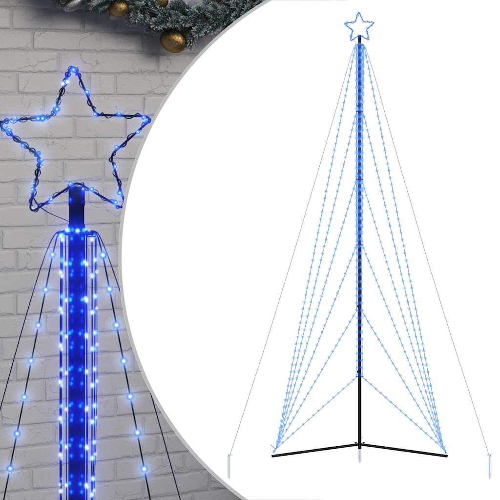 LED-kerstboom 861 LEDs 478 cm blauw is nu te koop bij PeponiXL, paradijselijk wonen!