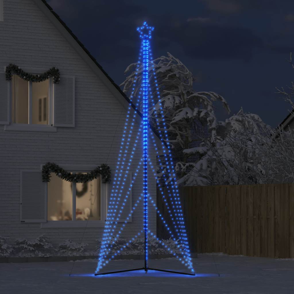 LED-kerstboom 861 LEDs 478 cm blauw is nu te koop bij PeponiXL, paradijselijk wonen!