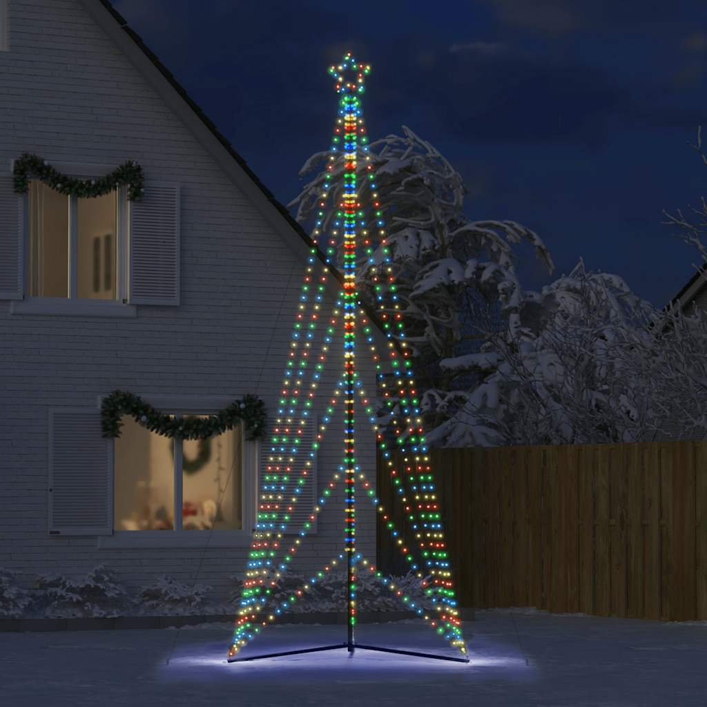 LED-kerstboom 861 LEDs kleurrijk 478 cm is nu te koop bij PeponiXL, paradijselijk wonen!