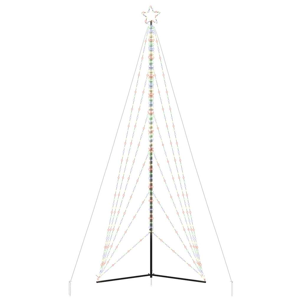 LED-kerstboom 861 LEDs kleurrijk 478 cm is nu te koop bij PeponiXL, paradijselijk wonen!