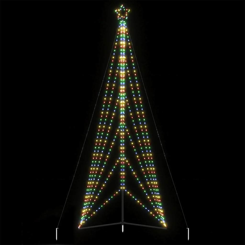 LED-kerstboom 861 LEDs kleurrijk 478 cm is nu te koop bij PeponiXL, paradijselijk wonen!