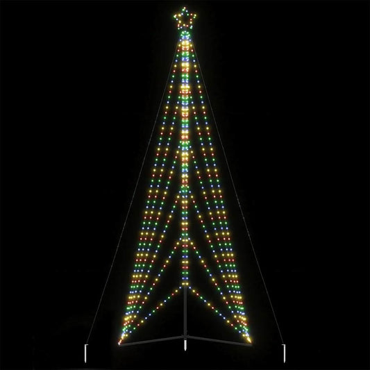 LED-kerstboom 861 LEDs kleurrijk 478 cm is nu te koop bij PeponiXL, paradijselijk wonen!