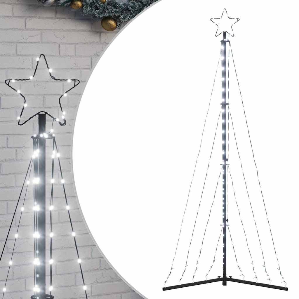 LED-kerstboom 339 LEDs koud wit 187 cm is nu te koop bij PeponiXL, paradijselijk wonen!
