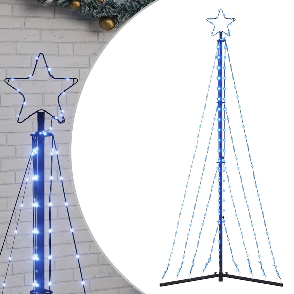 LED-kerstboom 339 LEDs 187 cm blauw is nu te koop bij PeponiXL, paradijselijk wonen!