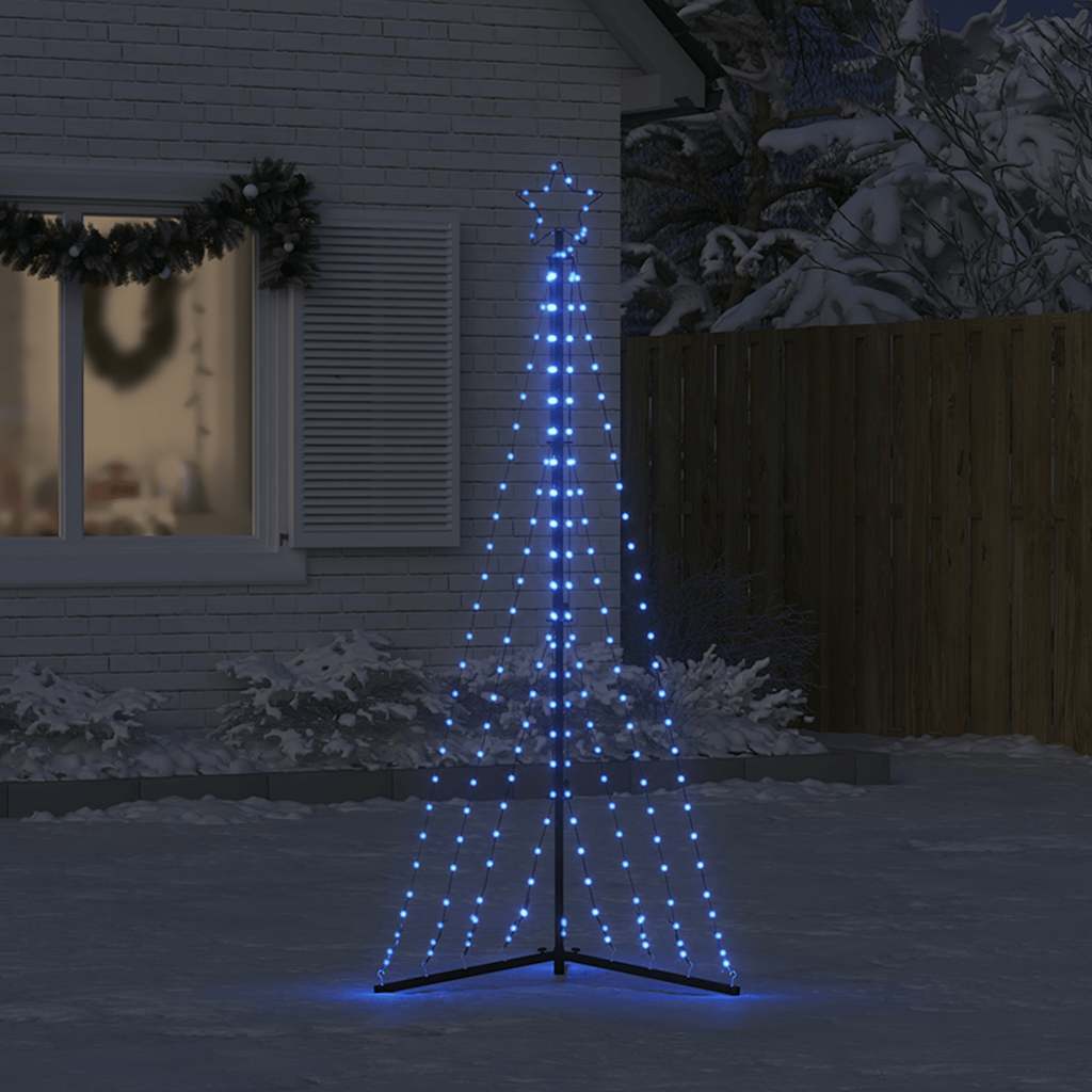 LED-kerstboom 339 LEDs 187 cm blauw is nu te koop bij PeponiXL, paradijselijk wonen!