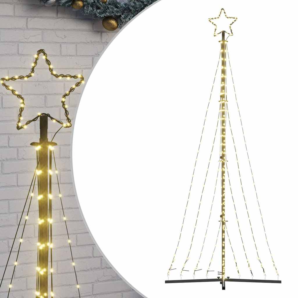 LED-kerstboom 447 LEDs warm wit 250 cm is nu te koop bij PeponiXL, paradijselijk wonen!