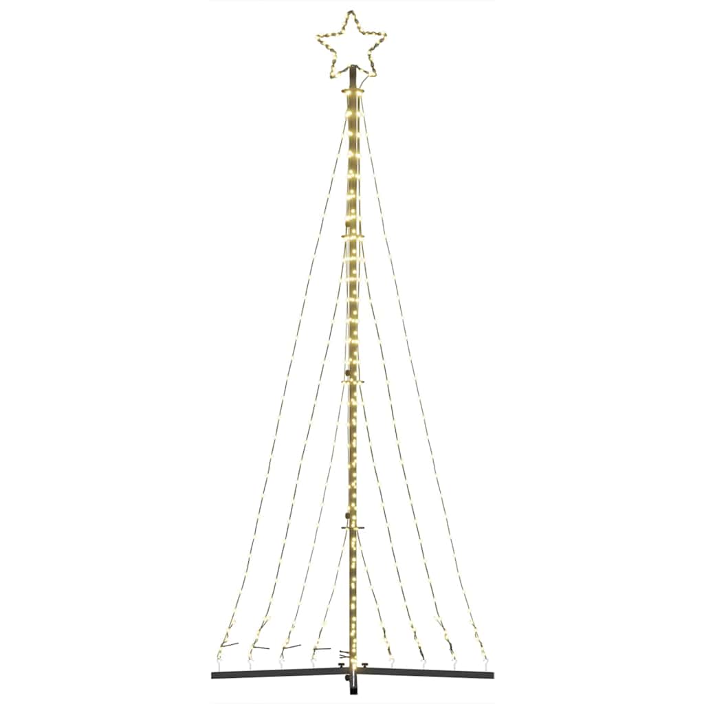 LED-kerstboom 447 LEDs warm wit 250 cm is nu te koop bij PeponiXL, paradijselijk wonen!