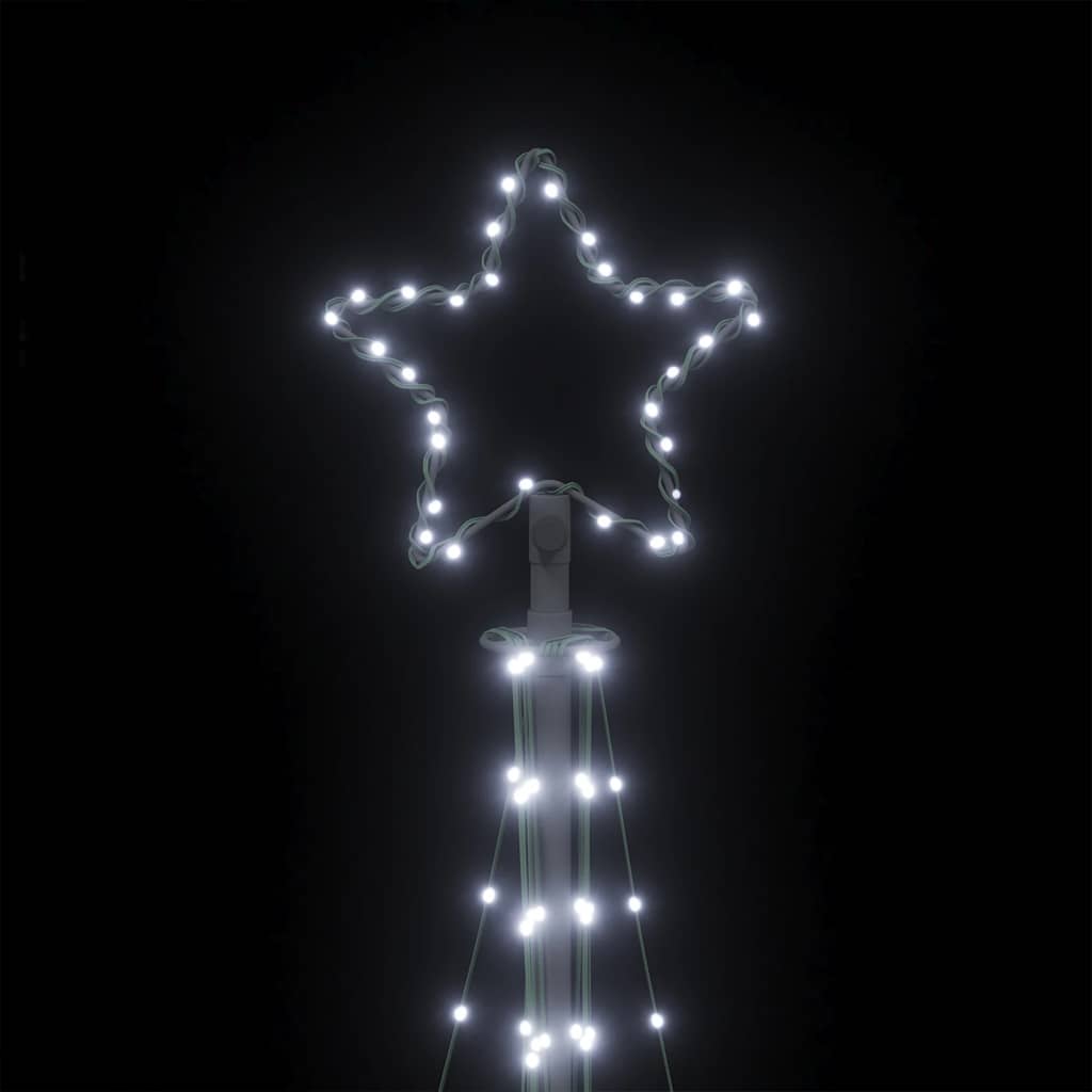 LED-kerstboom 447 LEDs koud wit 250 cm is nu te koop bij PeponiXL, paradijselijk wonen!