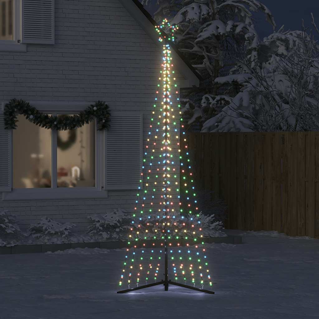 LED-kerstboom 495 LEDs kleurrijk 300,5 cm is nu te koop bij PeponiXL, paradijselijk wonen!