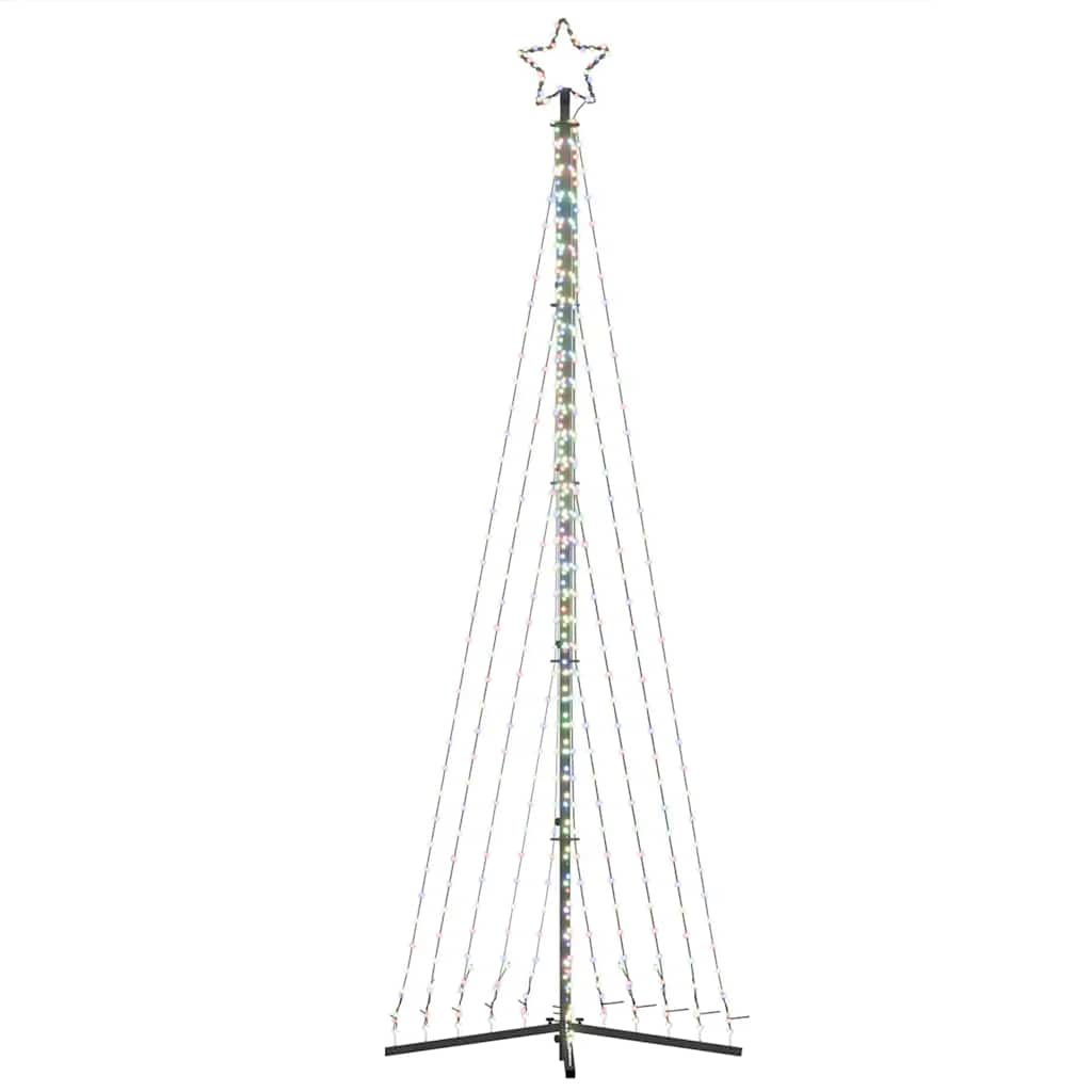 LED-kerstboom 495 LEDs kleurrijk 300,5 cm is nu te koop bij PeponiXL, paradijselijk wonen!