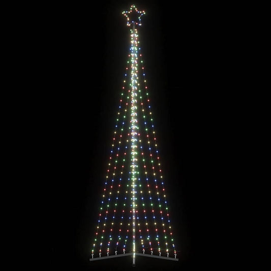 LED-kerstboom 495 LEDs kleurrijk 300,5 cm is nu te koop bij PeponiXL, paradijselijk wonen!