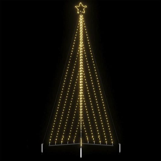 LED-kerstboom 570 LEDs warm wit 399 cm is nu te koop bij PeponiXL, paradijselijk wonen!