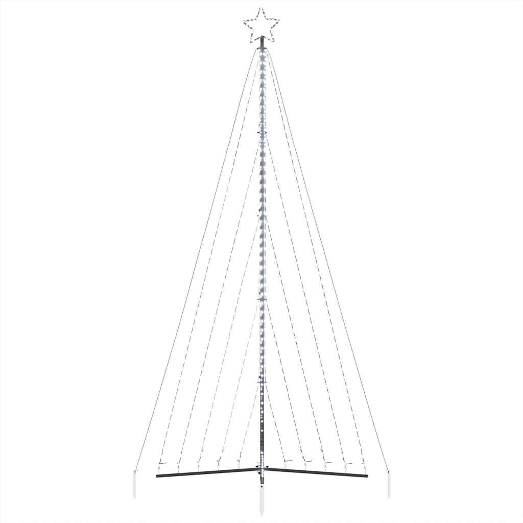LED-kerstboom 570 LEDs koud wit 399 cm is nu te koop bij PeponiXL, paradijselijk wonen!