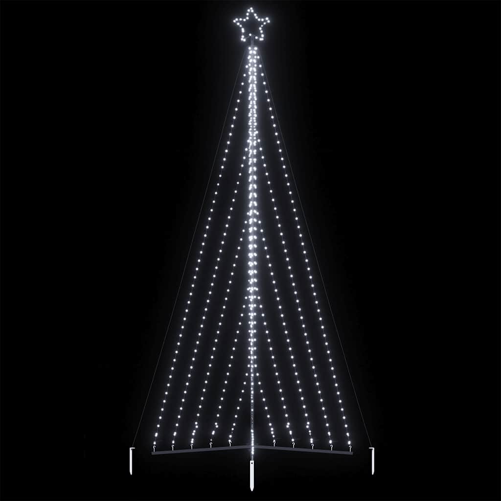 LED-kerstboom 570 LEDs koud wit 399 cm is nu te koop bij PeponiXL, paradijselijk wonen!