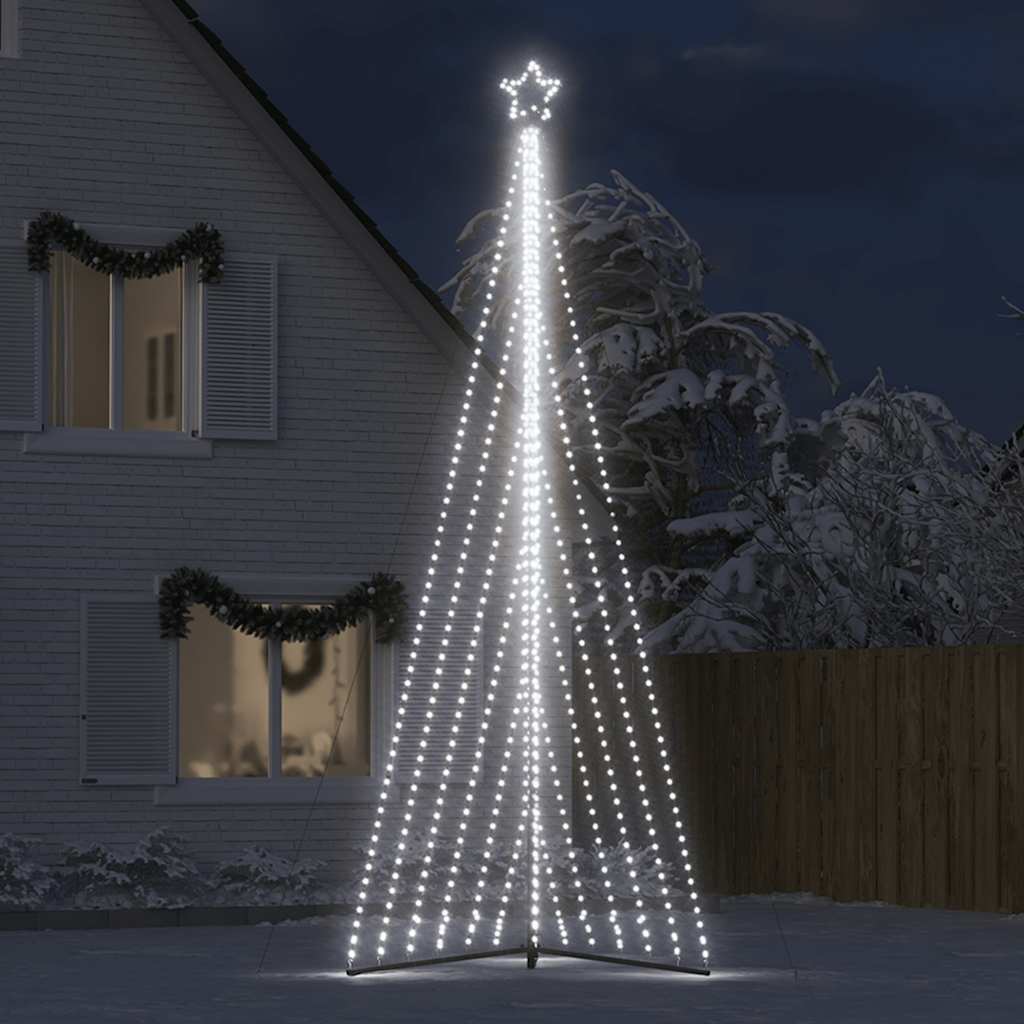 LED-kerstboom 789 LEDs koud wit 476 cm is nu te koop bij PeponiXL, paradijselijk wonen!
