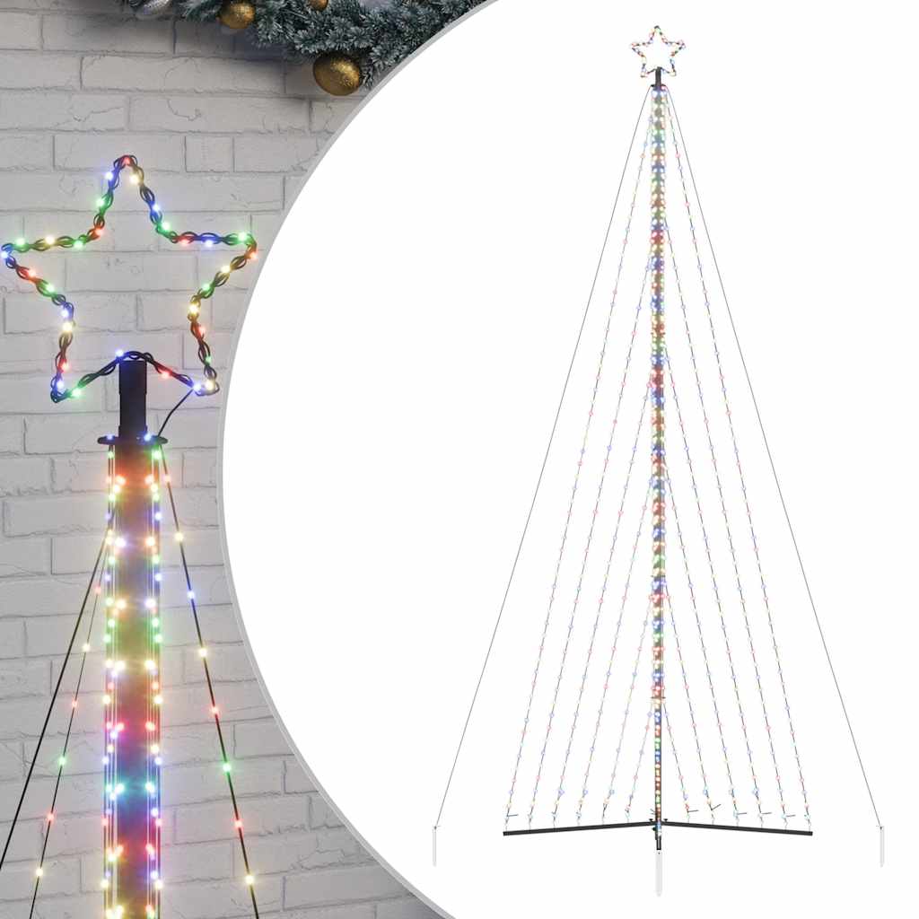 LED-kerstboom 789 LEDs kleurrijk 476 cm is nu te koop bij PeponiXL, paradijselijk wonen!