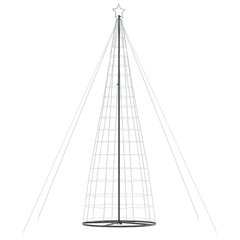 LED-kerstboom 1534 LEDs 500 cm blauw is nu te koop bij PeponiXL, paradijselijk wonen!