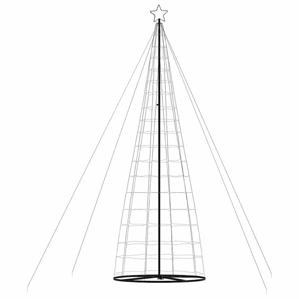 LED-kerstboom 1534 LEDs 500 cm blauw is nu te koop bij PeponiXL, paradijselijk wonen!
