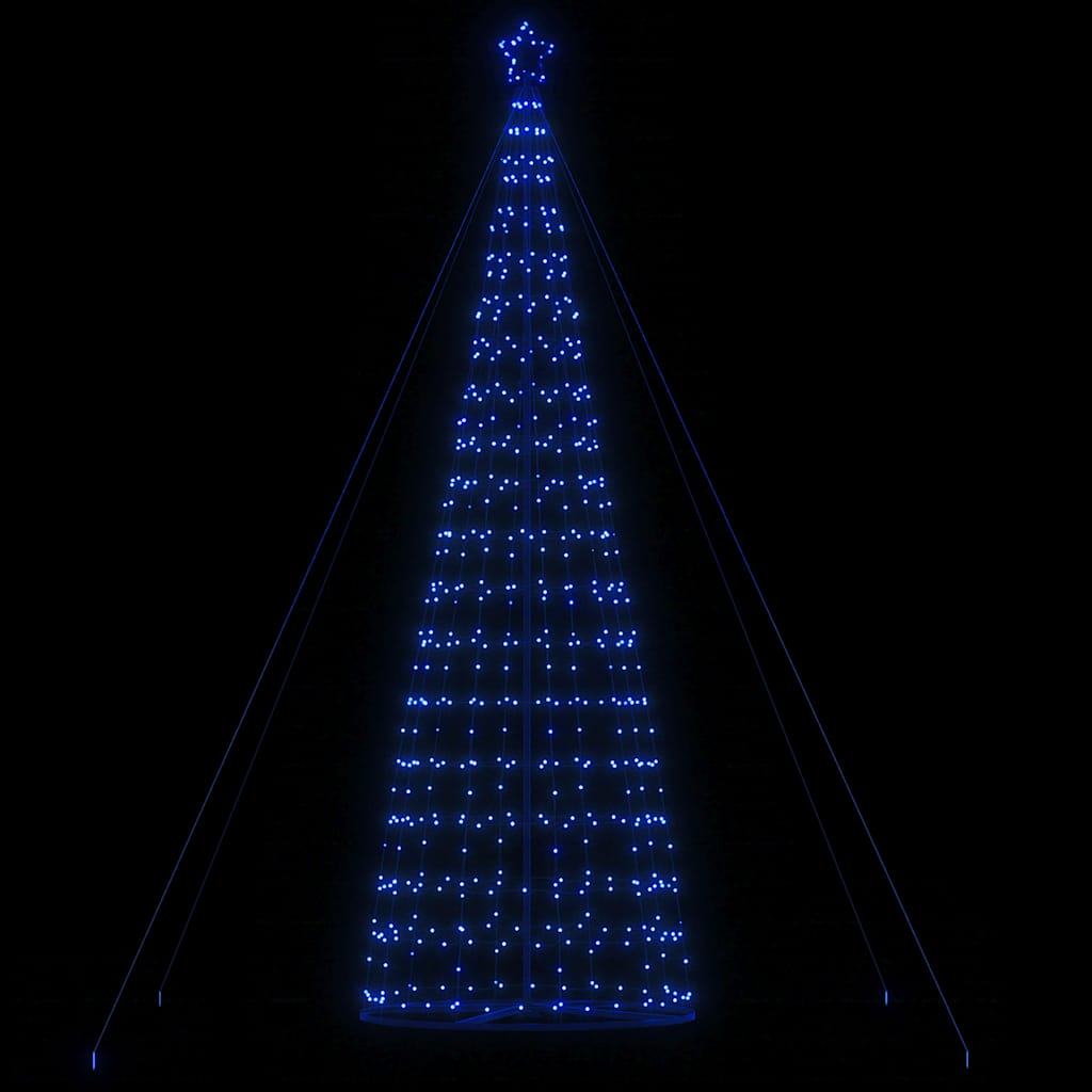 LED-kerstboom 1534 LEDs 500 cm blauw is nu te koop bij PeponiXL, paradijselijk wonen!