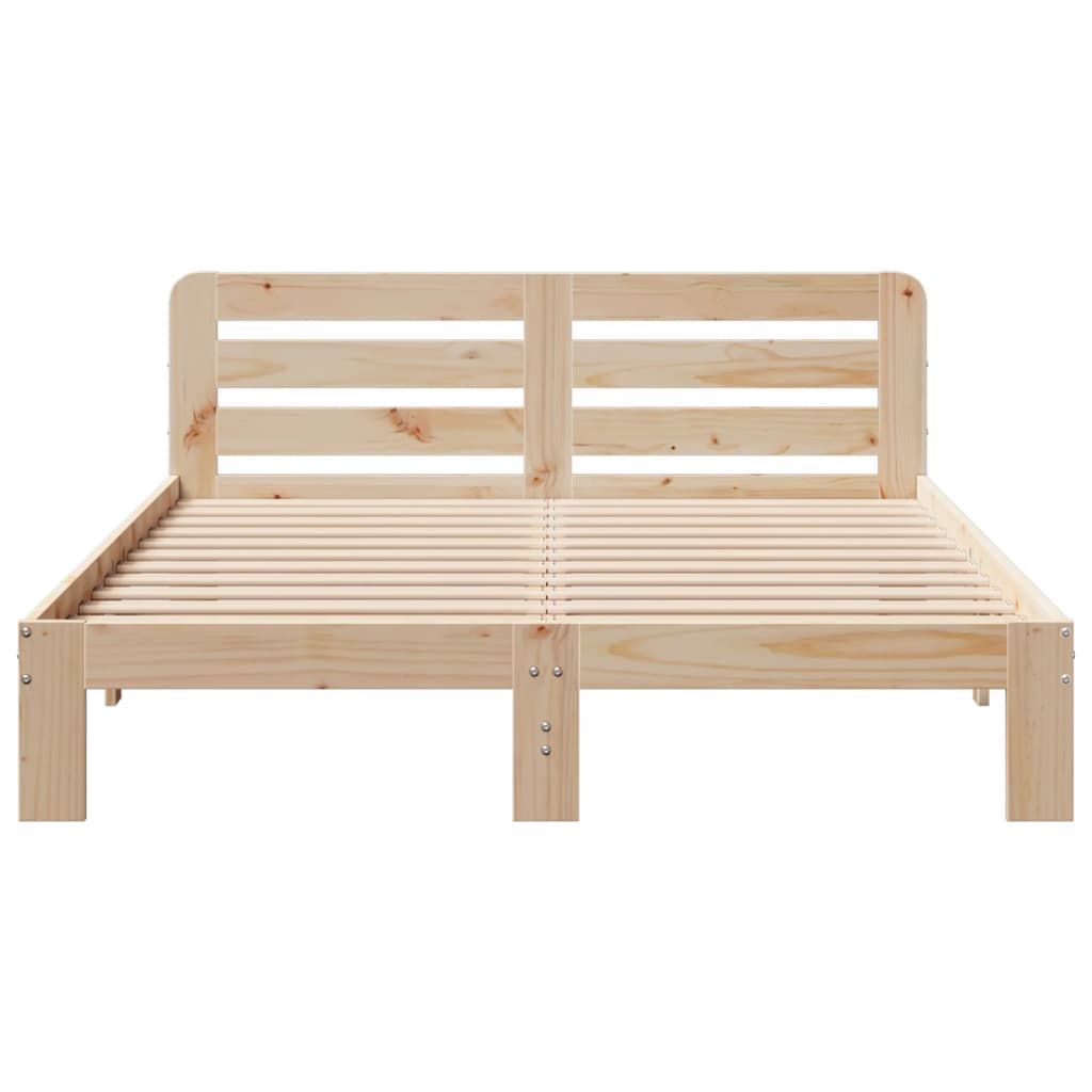 Bedframe zonder matras massief grenenhout 160x200 cm is nu te koop bij PeponiXL, paradijselijk wonen!