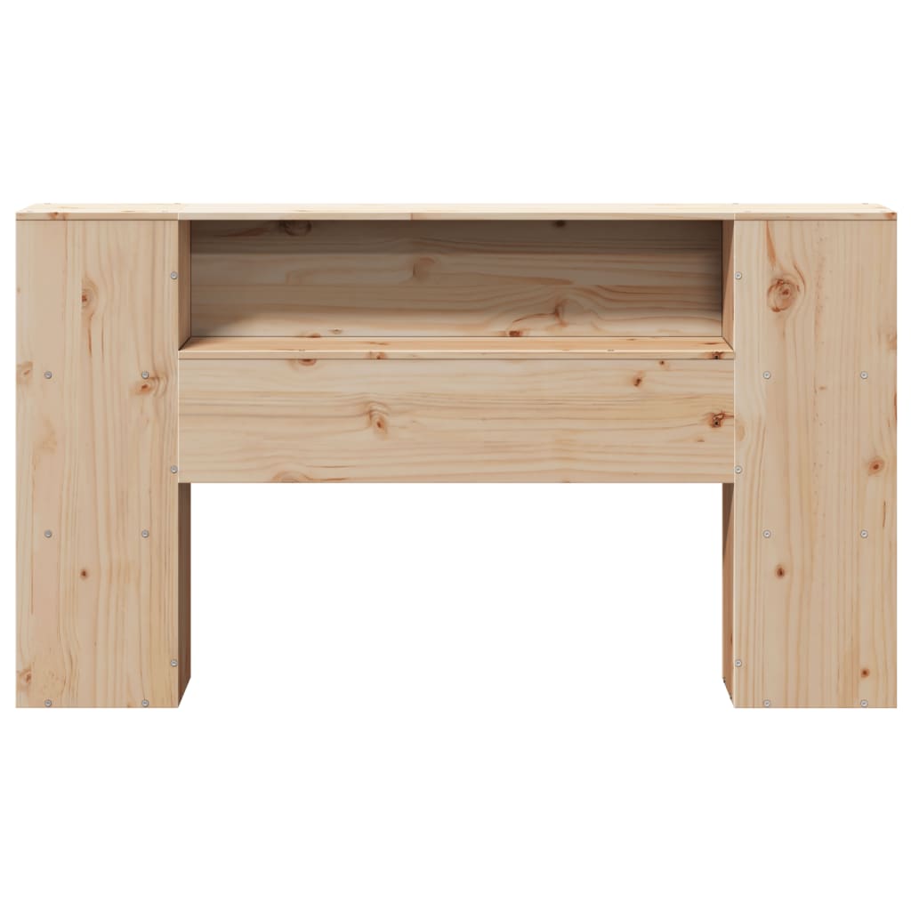 Hoofdbord met opbergruimte 135 cm massief grenenhout is nu te koop bij PeponiXL, paradijselijk wonen!