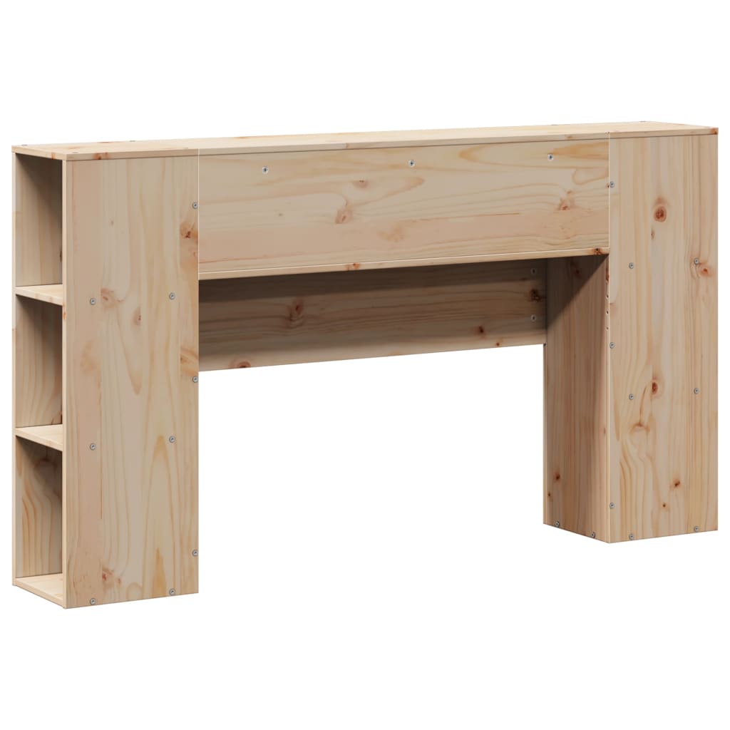 Hoofdbord met opbergruimte 135 cm massief grenenhout is nu te koop bij PeponiXL, paradijselijk wonen!