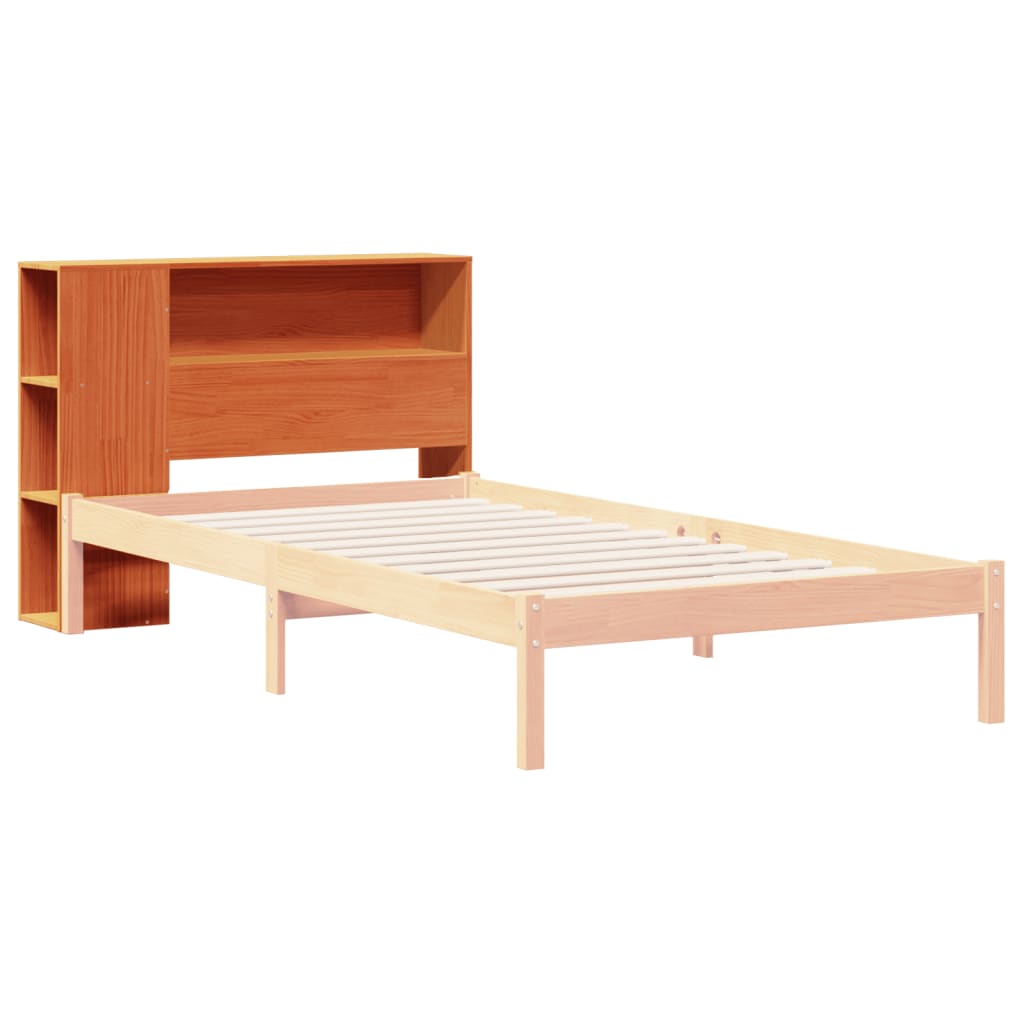 Hoofdbord met opbergruimte 100 cm massief grenenhout wasbruin is nu te koop bij PeponiXL, paradijselijk wonen!