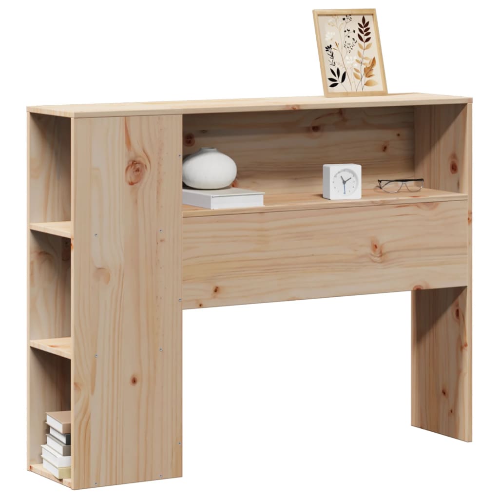 Hoofdbord met opbergruimte 75 cm massief grenenhout is nu te koop bij PeponiXL, paradijselijk wonen!