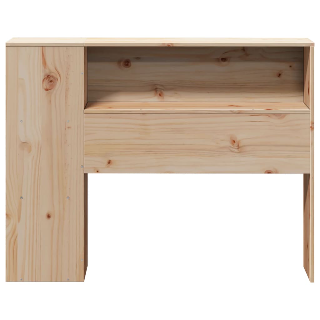 Hoofdbord met opbergruimte 75 cm massief grenenhout is nu te koop bij PeponiXL, paradijselijk wonen!