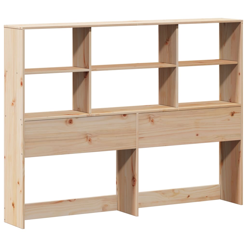 Hoofdbord met opbergruimte 150 cm massief grenenhout is nu te koop bij PeponiXL, paradijselijk wonen!