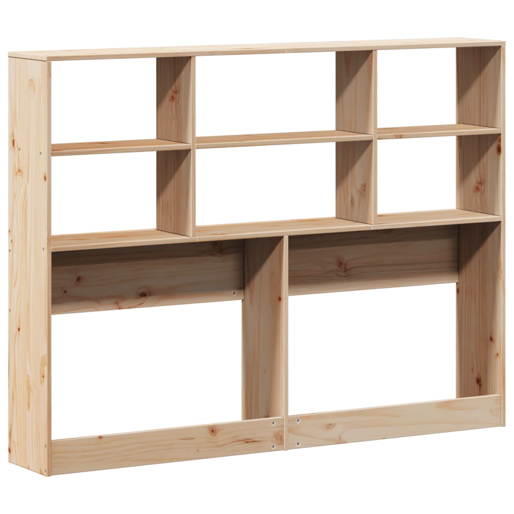 Hoofdbord met opbergruimte 150 cm massief grenenhout is nu te koop bij PeponiXL, paradijselijk wonen!