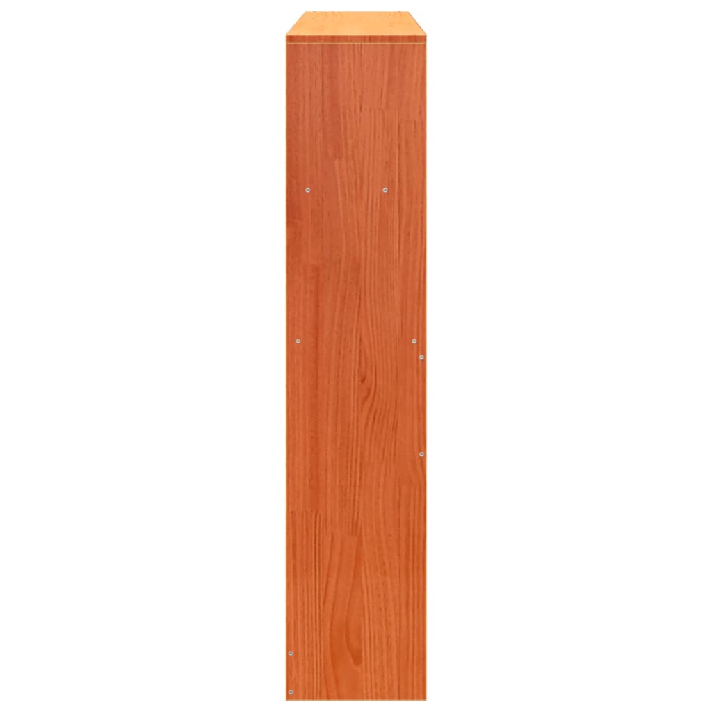 Hoofdbord met opbergruimte 150 cm massief grenenhout wasbruin is nu te koop bij PeponiXL, paradijselijk wonen!