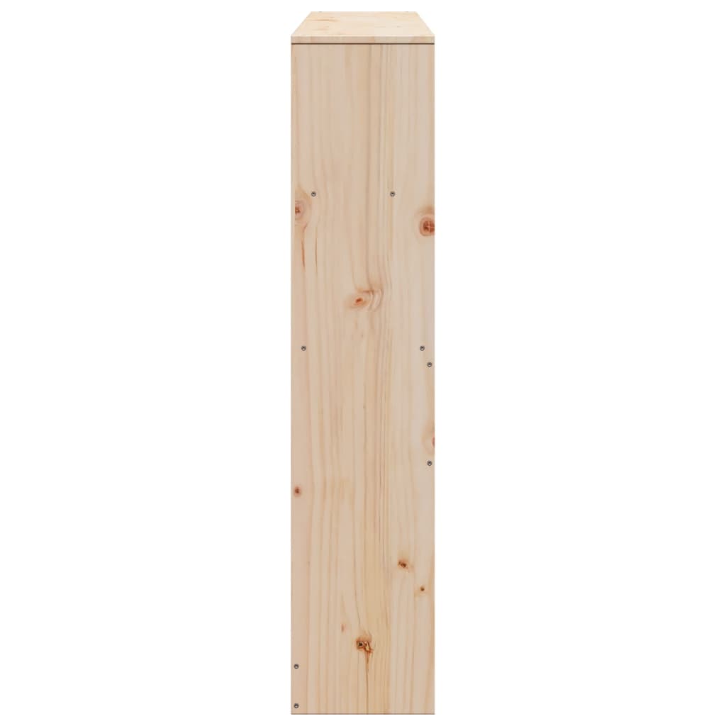Hoofdbord met opbergruimte 140 cm massief grenenhout is nu te koop bij PeponiXL, paradijselijk wonen!