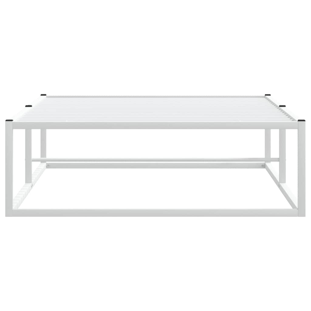 Bedframe zonder matras 100x200 cm wit is nu te koop bij PeponiXL, paradijselijk wonen!