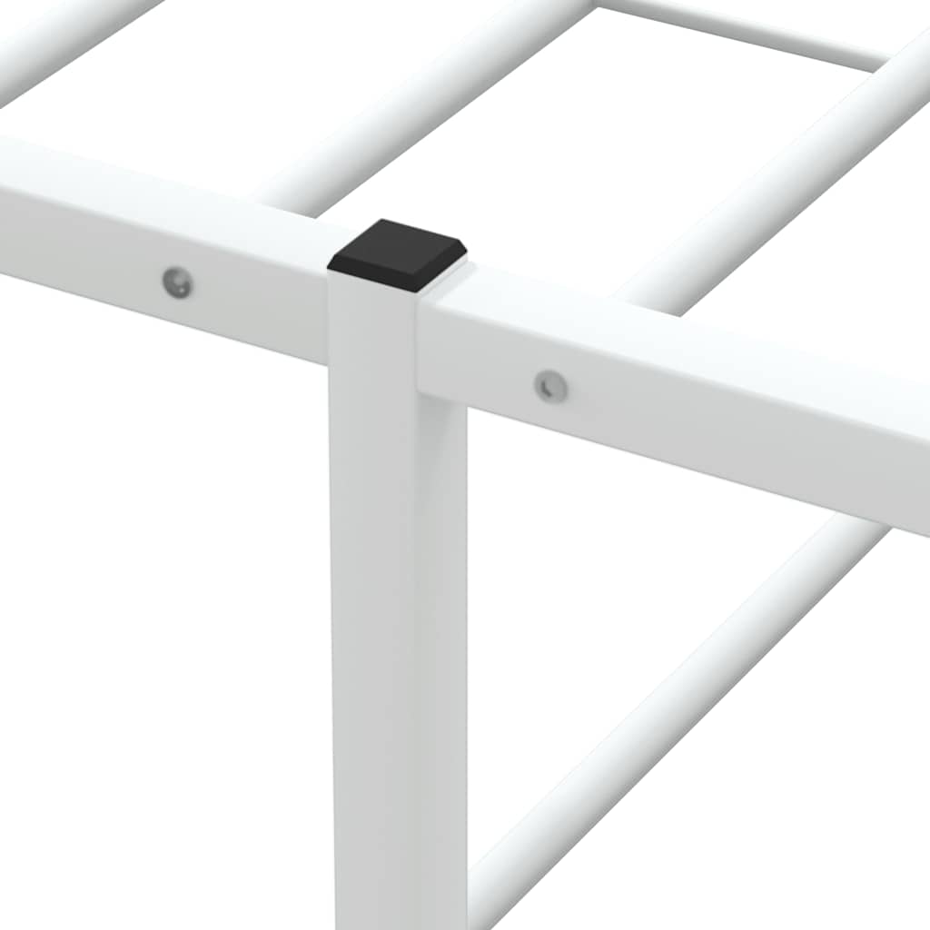 Bedframe zonder matras 100x200 cm wit is nu te koop bij PeponiXL, paradijselijk wonen!