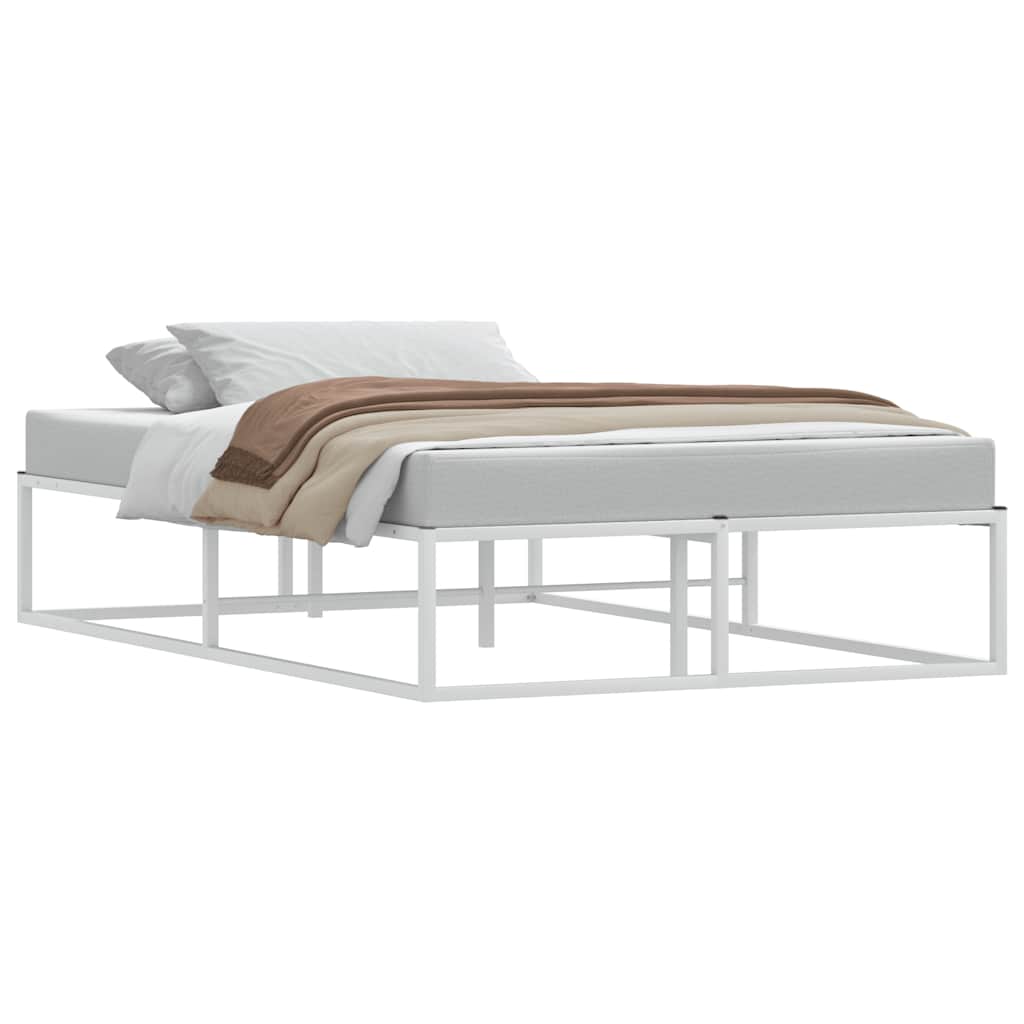 Bedframe zonder matras 120x200 cm wit is nu te koop bij PeponiXL, paradijselijk wonen!