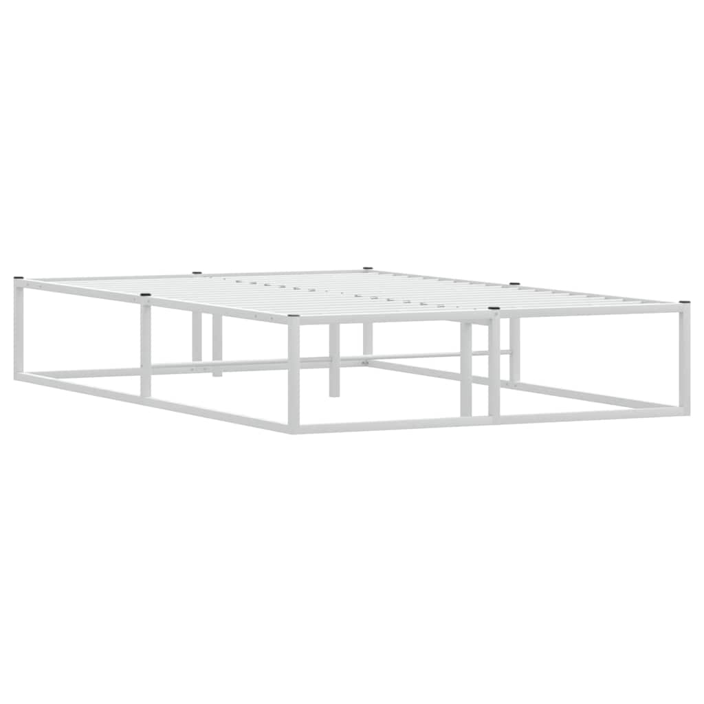 Bedframe zonder matras 120x200 cm wit is nu te koop bij PeponiXL, paradijselijk wonen!
