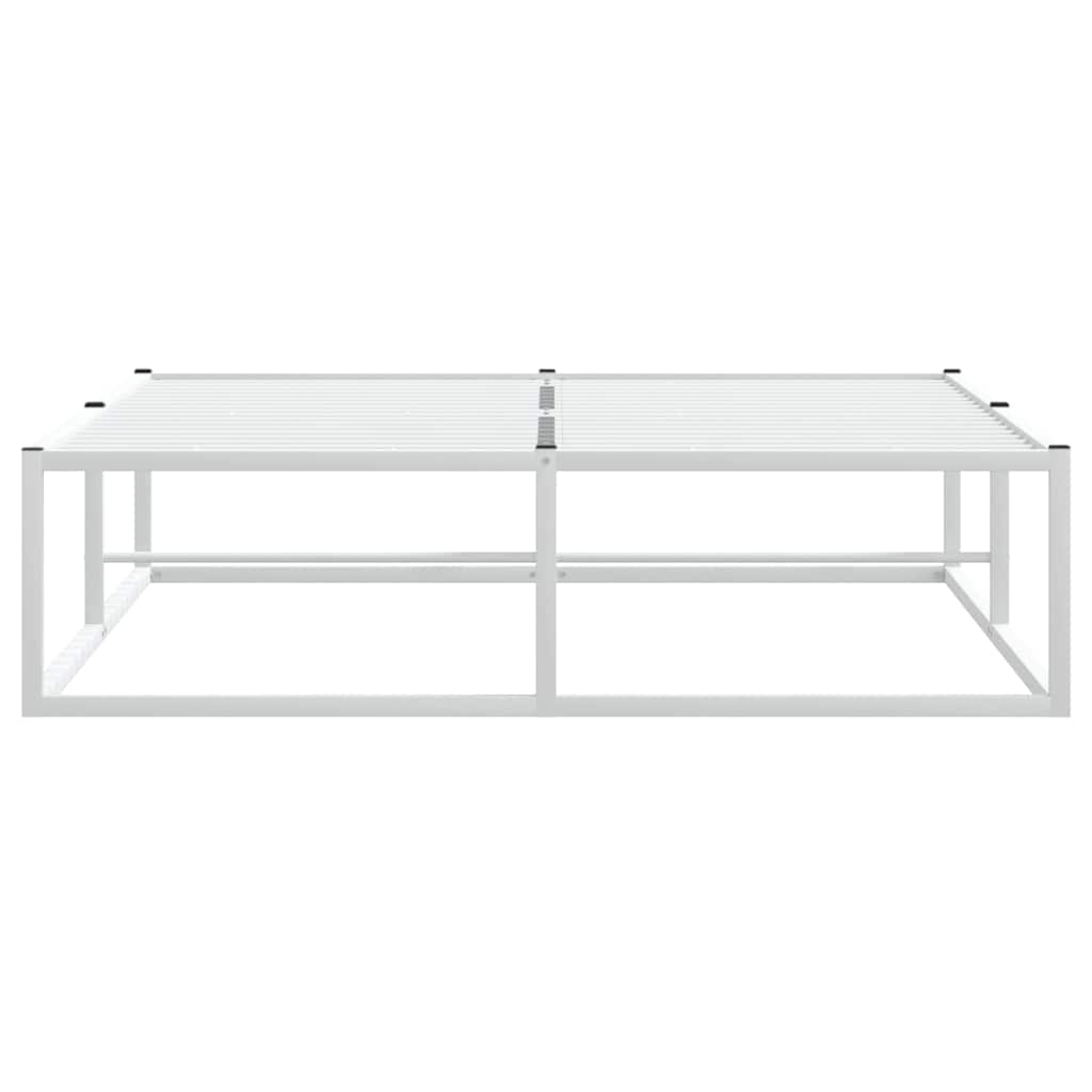 Bedframe zonder matras 120x200 cm wit is nu te koop bij PeponiXL, paradijselijk wonen!