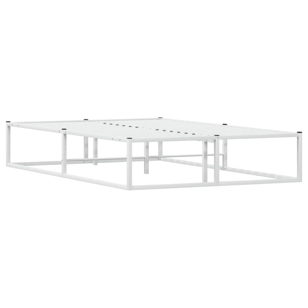 Bedframe zonder matras 120x200 cm wit is nu te koop bij PeponiXL, paradijselijk wonen!