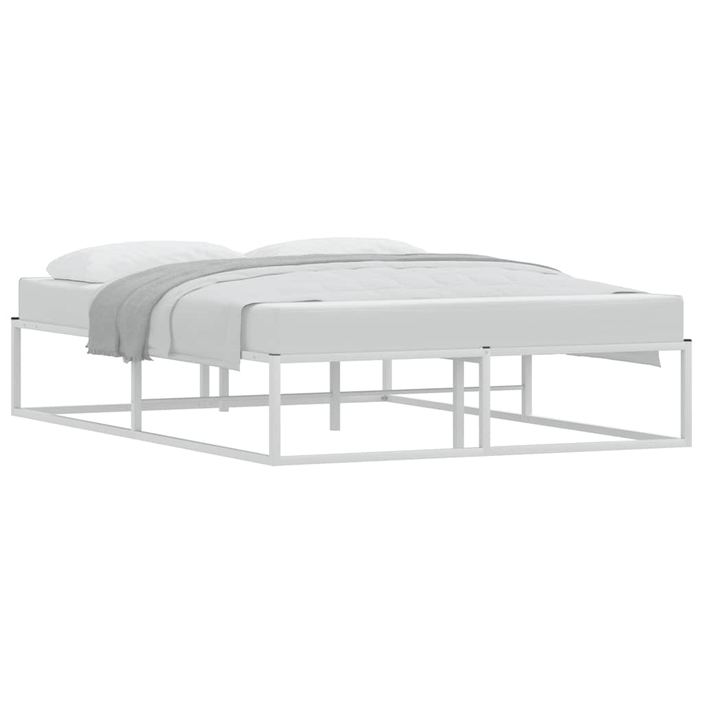 Bedframe zonder matras 140x200 cm wit is nu te koop bij PeponiXL, paradijselijk wonen!
